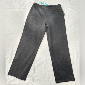 Liverpool Reese High Rise Slim Straight Pant Dark Grey 6P